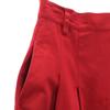 Sonny Label Midi Length Chino Tuck Flare Skirt 36 Reddish Women Used