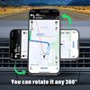 Magnetic 2 In 1 Car Wireless Charger Car Phone Holder Fast Charging Station Mount For  iPhone 16 15 14 13 12 Pro Max Airpods
