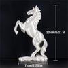 3D Printed Horse Statue Pegasus Sculpture Horse Ornament Modern Animal Art Decor Success Symbol For Home & Office