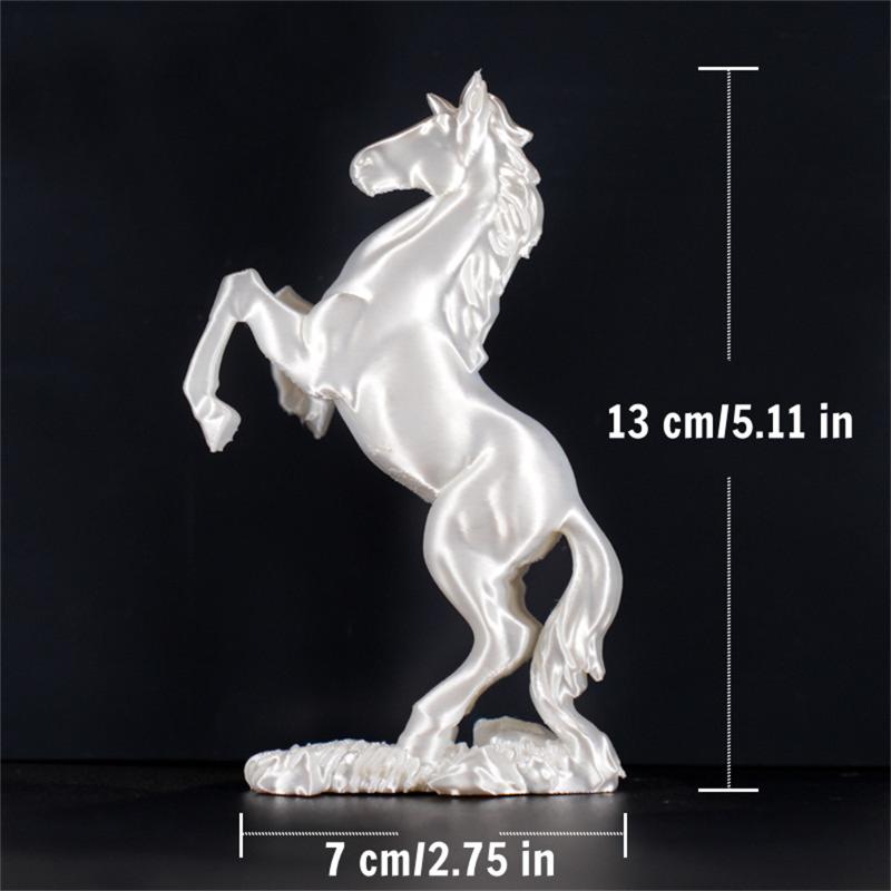 3D Printed Horse Statue Pegasus Sculpture Horse Ornament Modern Animal Art Decor Success Symbol For Home & Office