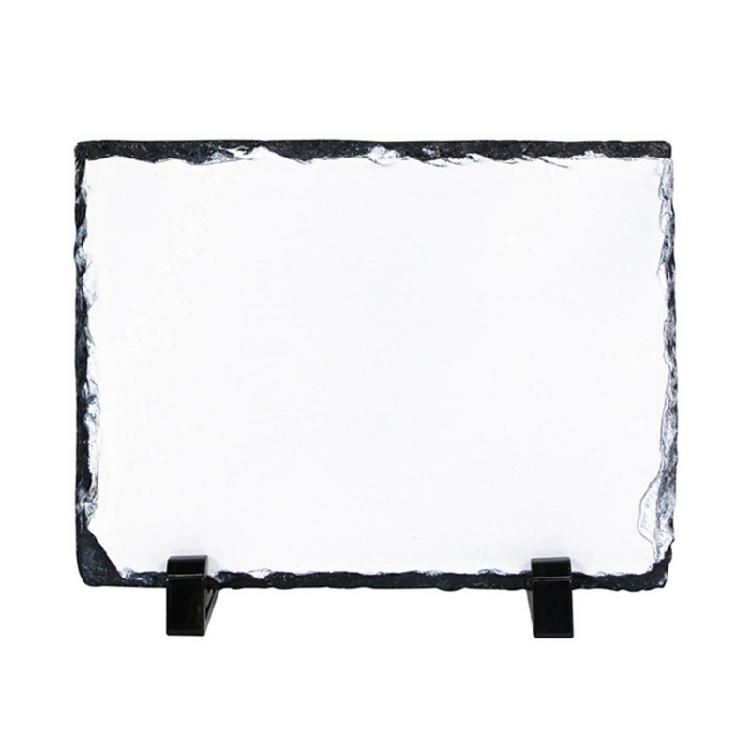 Memorial Frame with Display Holder Stand Sublimation Slates Blank Photo Frame