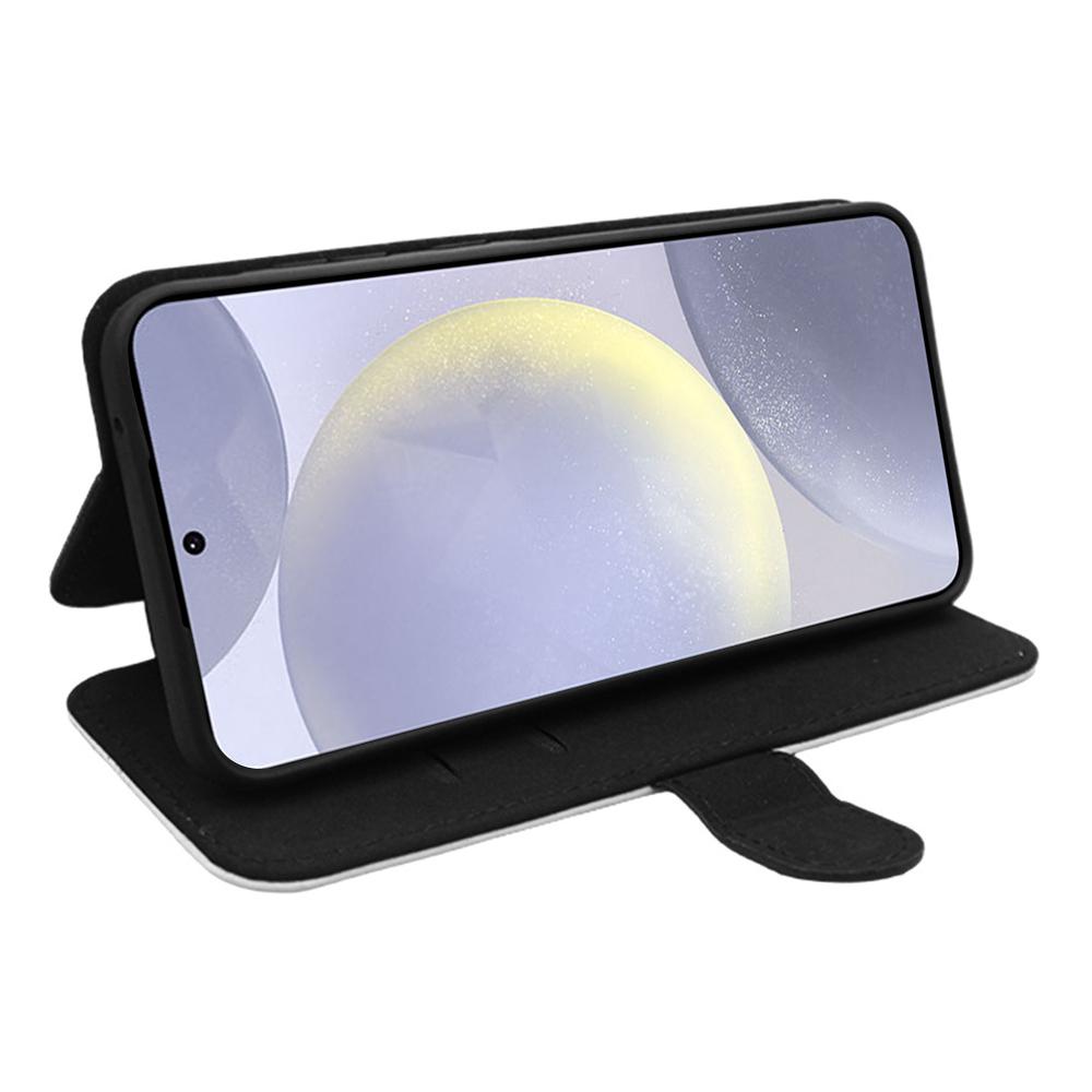 For Samsung Galaxy S25 Case PU Leather Sublimation Blank Smart Phone Cover with Card Holder