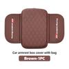 For S9 Car Armrest Box Pad Auto Protective Armrest Mat Storage Bag Interior Accessory Yaris Corolla Rav4 GR Auris Cruiser JH9