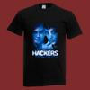 Hackers Retro Movie Poster Men's Black Size S-5XL