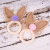 Napkin Rings 6 Pieces Boho Serviette Buckles Party Supplies Rabbit Ear Holiday Napkin Ring Holder for Home Entertainers Seasonal