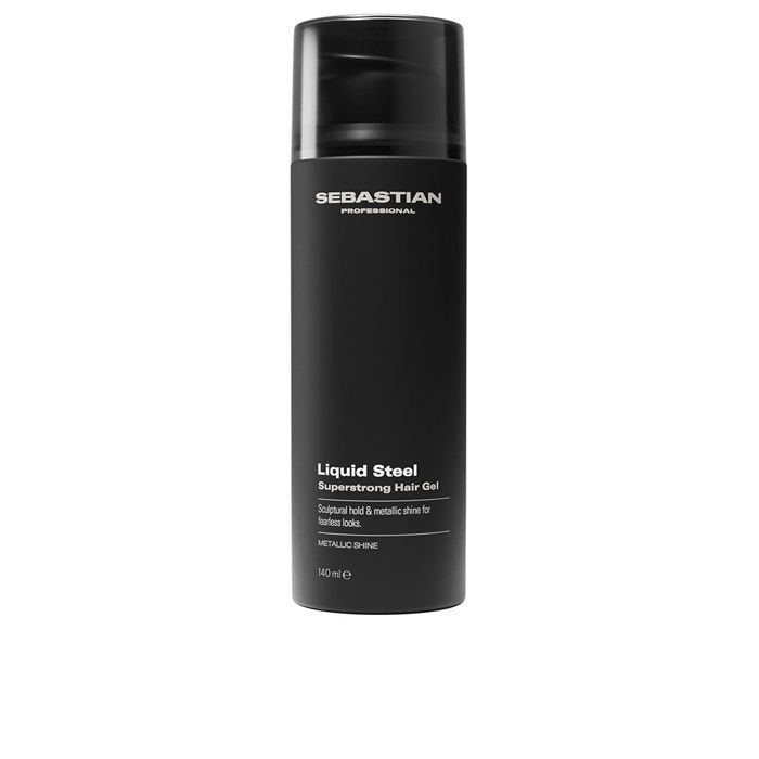 Hair Styling Preparation Extra Strong Styling Gel LIQUID STEEL, Extra Strong and Long-lasting Hold, 140 Ml