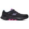 Skechers Go Walk 7 Comfortable Convenient Durable Low Top Casual Shoes Women Sneaker Black 125215-BKMT