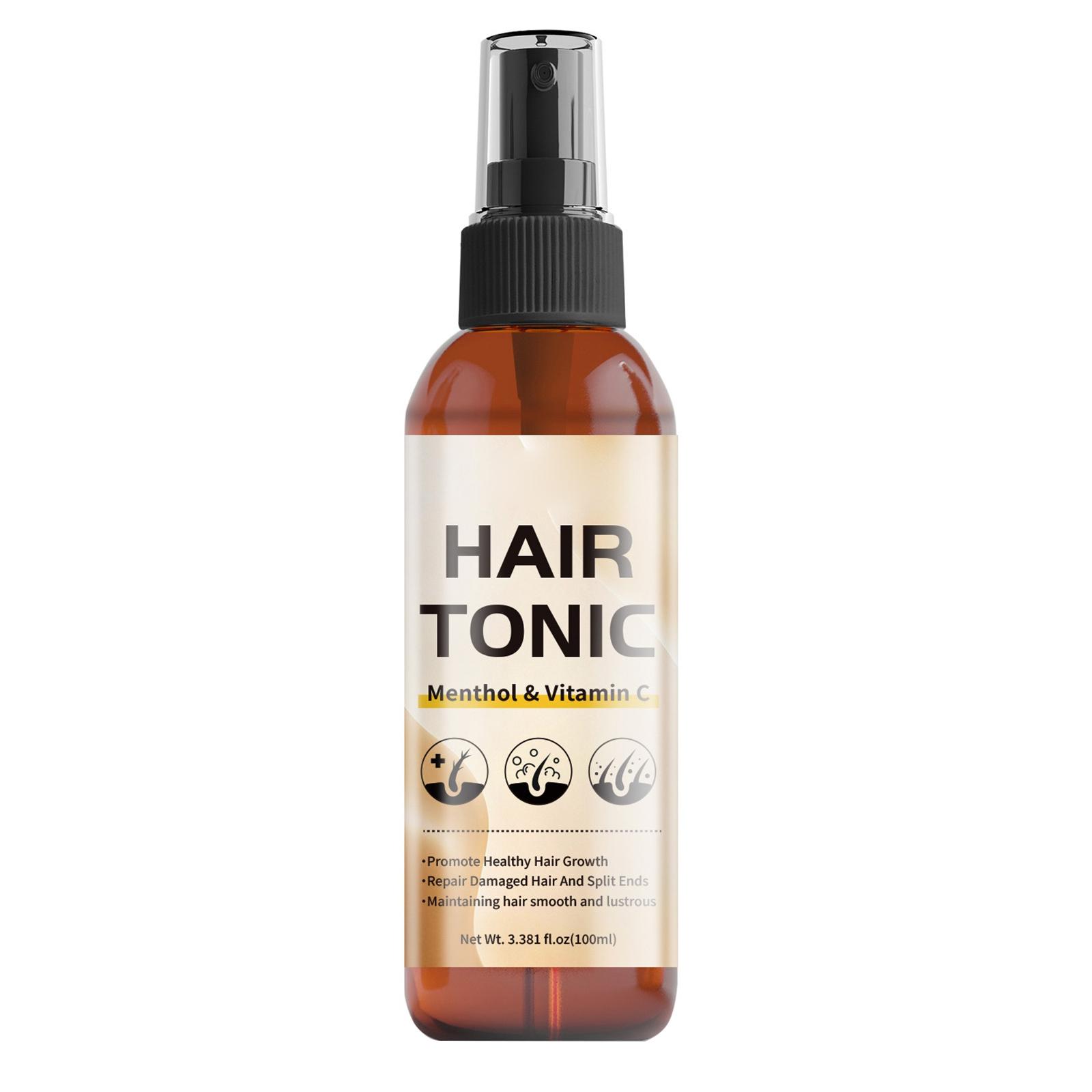 

Питательный раствор для ухода за волосами Ментол + VC, Сыворотка для ухода за поврежденными волосами 100 мл One Size