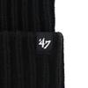 47 Hat Cap Cuff Knit New York Yankees Harbor Black X White 14858440 X White F (Forty Seven) (Black / / Men's)