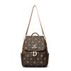 Retro Print Backpack Women's Multi-Functional Travel Small Backpack Commuter Backpack