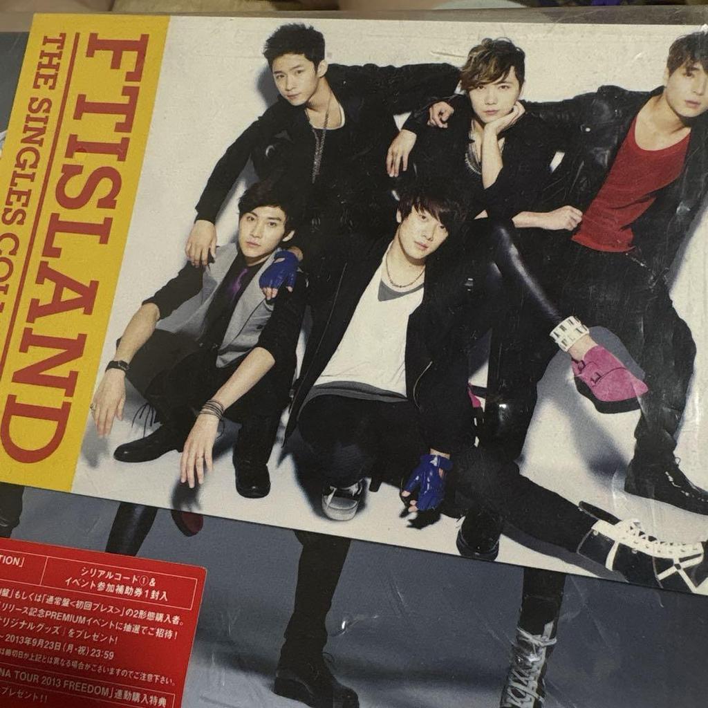 [USED] FT ISLAND THE SINGLES COLLECTION Limited Edition