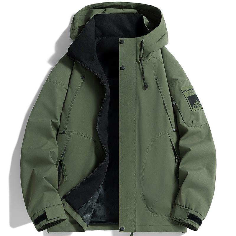 Men's Trendy Hooded Windproof Jacket - New 2026 Spring/Summer/Autumn Collection