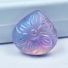 Lab-Created Opal Loose Gemstone Pear Cut 9.65 ct Multi-Color October Birthstone for Gem Collections