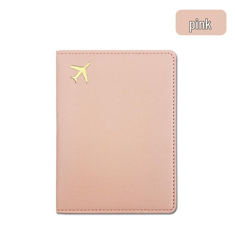 Customizable Multi-Color PU Leather Passport Holder with Thickened Design