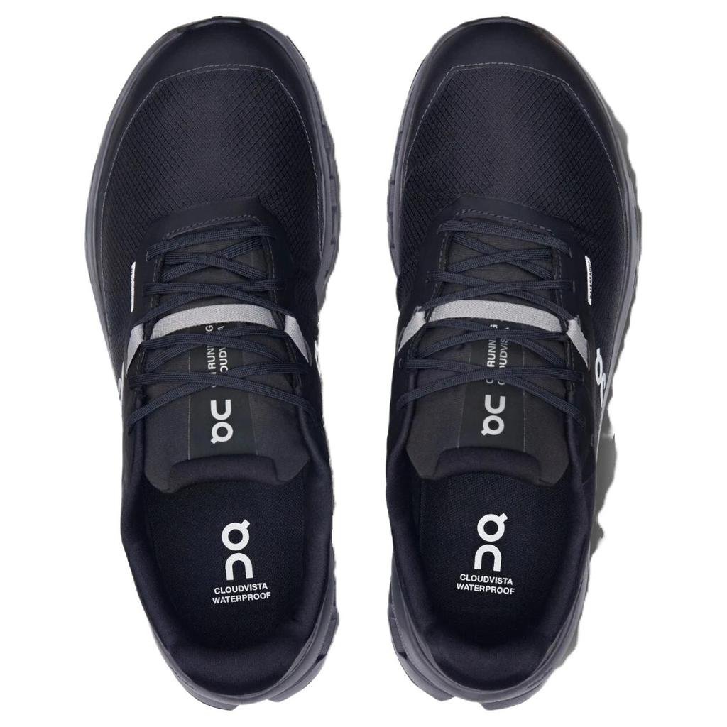 ON Cloudvista 2 Impermeabile Nero Eclissi Scarpe da Ginnastica da Uomo 3ME30140106
