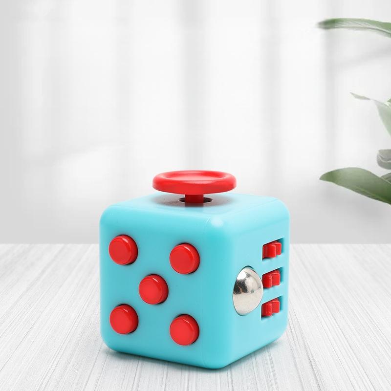 New Fidget Cube Decompression Toy, Sensory Toy For Anxiety Crowds, Stress Relief Gadget For Adults, Fingertip Desk Mini Toy & Gi