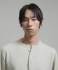 NONBLANK Washable Henley Neck Knit_Cream