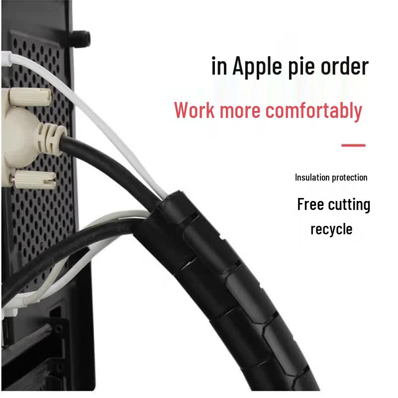 PE Cable Management Organizer Tube
