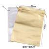 5-10Pcs Silver/Gold Foil Cloth Drawstring Bags Jewelry Gift Bags Candy Beads Bracelet Packing Pouch For Wedding Gift Storage Bag