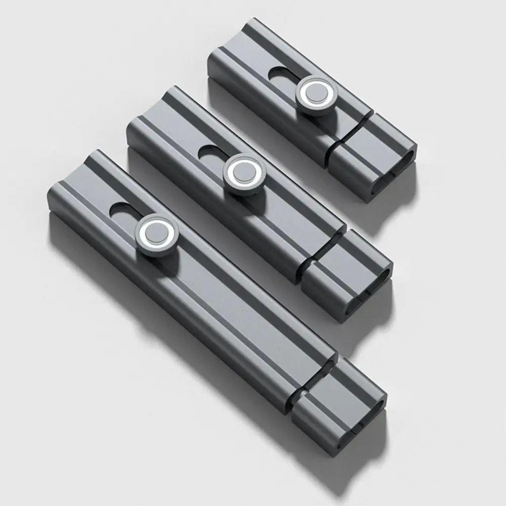No Punching Sliding Door Bolt Aluminum Zinc Zinc Alloy Door Buckle Luminous Door Buckle Closet Window Door