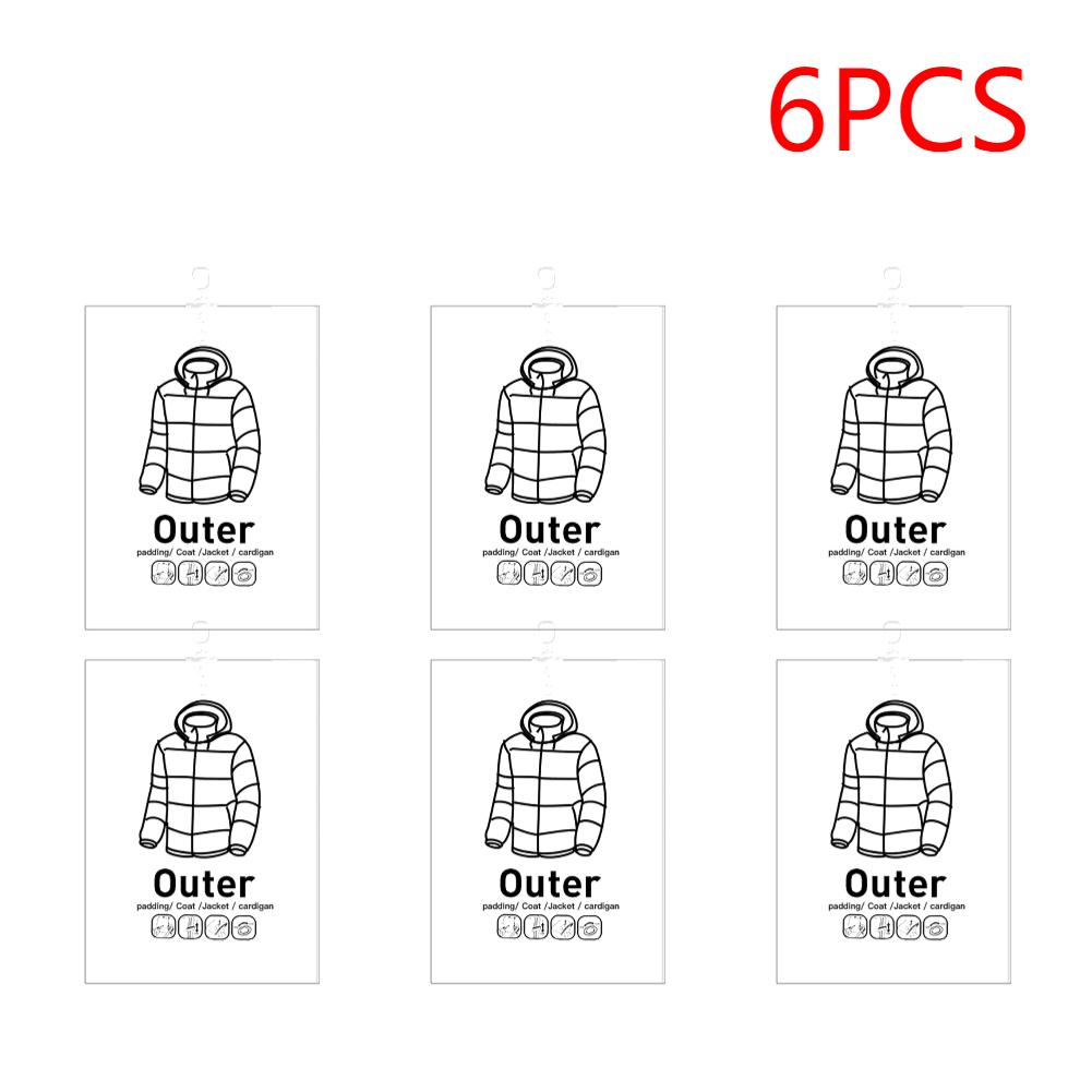 1-10PCS Vacuum Storage Hanging Bag Dustproof Clothes Compression Storage Bag Space Saving for Clothes Down Overcoat