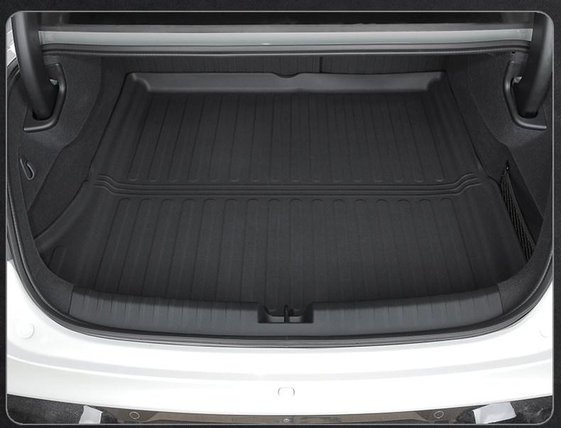 Compatible TPE Trunk & Backrest Mat for Xiaomi SU7/YU7 - Waterproof Car Interior Accessory