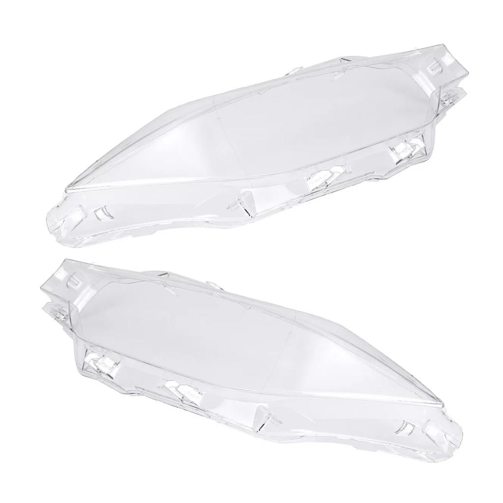 2PCS Xenon Headlight Headlamp Clear Lens Cover For BMW 3 Series F30 2016-2018