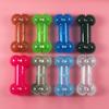 Tpr Dog Toy Durable And Noise-making Pet Chew For Teeth Cleaning Spike Bone Toy For Dogs