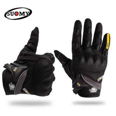 SUOMY Motorcycle Gloves Racing Summer Full Finger Protective Guantes Moto Motocross Luva Motociclista