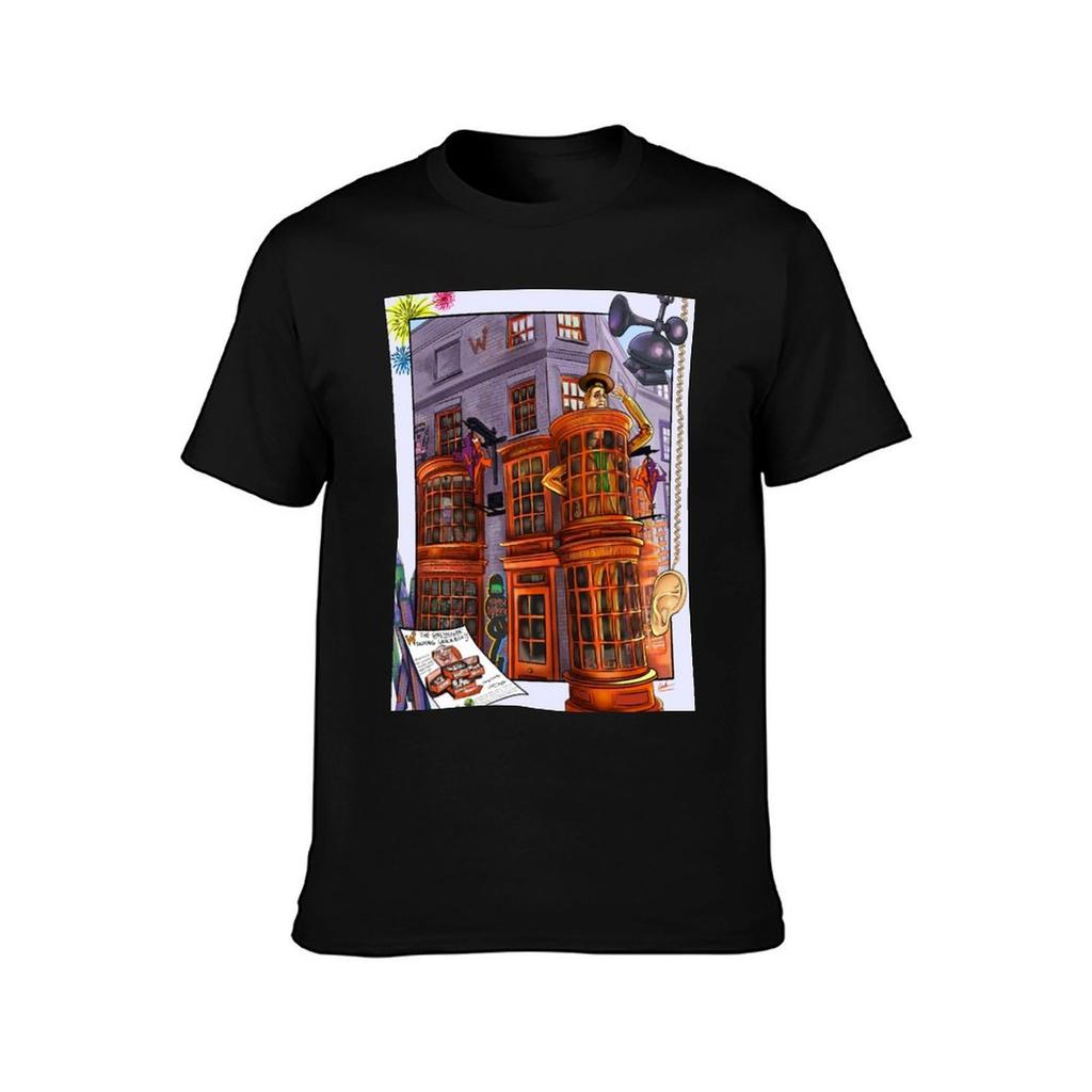 Weasleys wizard wheezes TShirt Casual Pattern Print Tee Shirt