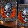 Creative Colored Glass Novelty Whiskey Decanter Skull Octopus Motorcycle Wine Bottle Barware