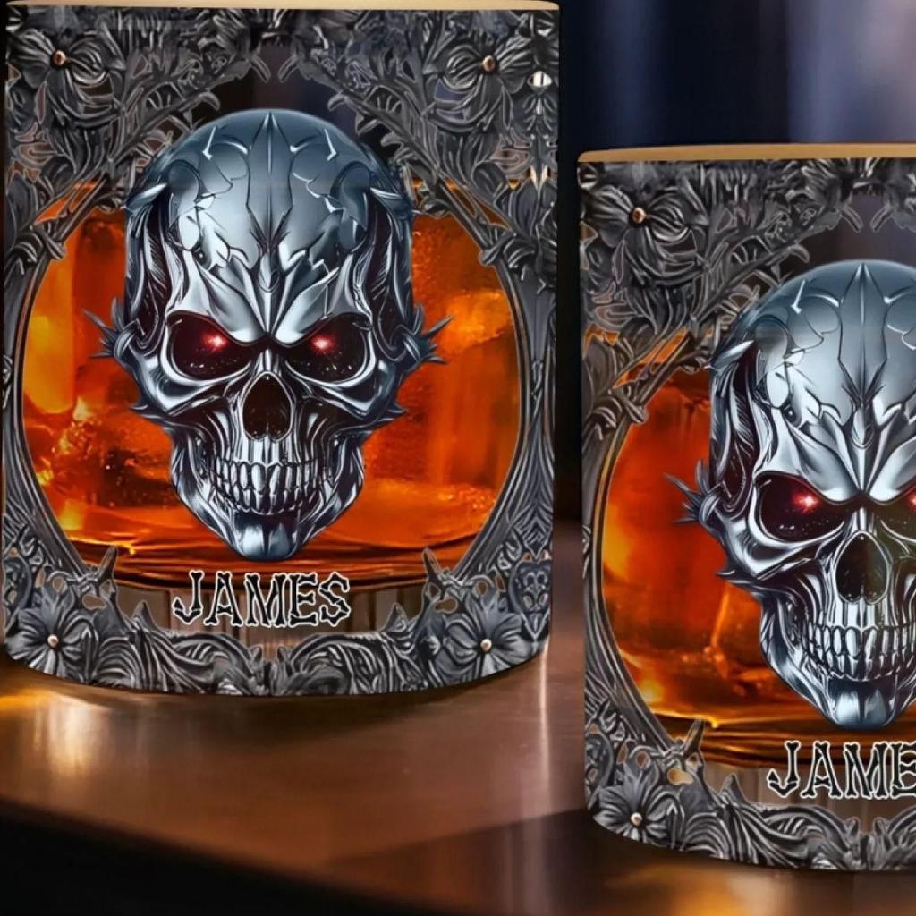 Creative Colored Glass Novelty Whiskey Decanter Skull Octopus Motorcycle Wine Bottle Barware