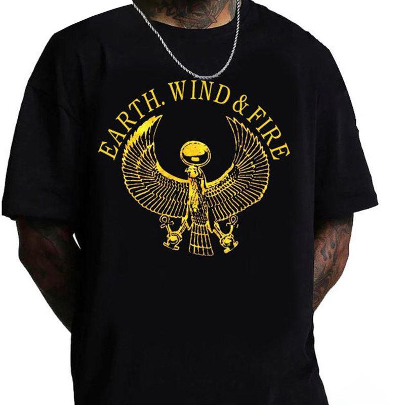 Earth Wind Fire Tour World For Fan Concert T-Shirt Full Size S to 5XL XXXXL