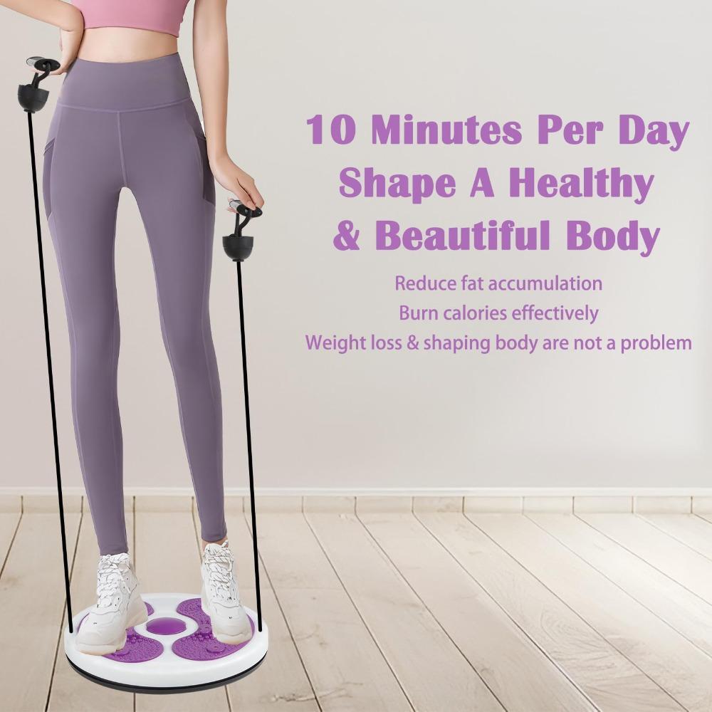 Thin Waist Waist Twisting Turntable with Handles Foot Massager  Home Fitness