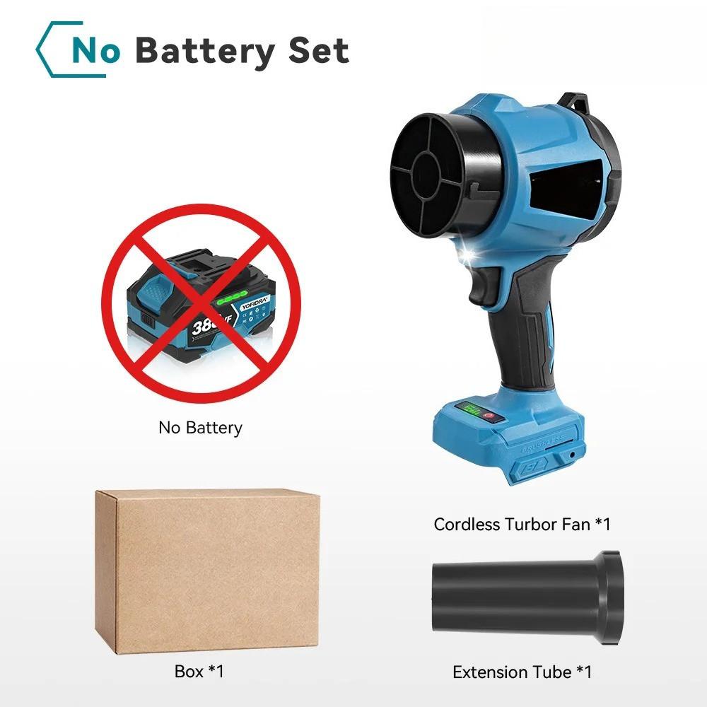 3000W 350M/S Brushless Electric Turbo Fan Blowers Handheld Jet Fan Portable Leaf Snow Dust Blowing Power Tools