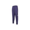 Jordan Print Running Fitness Thickened And Fleece Lined Lace Up Knitted Sweatpants Men's Purple FD7346-502