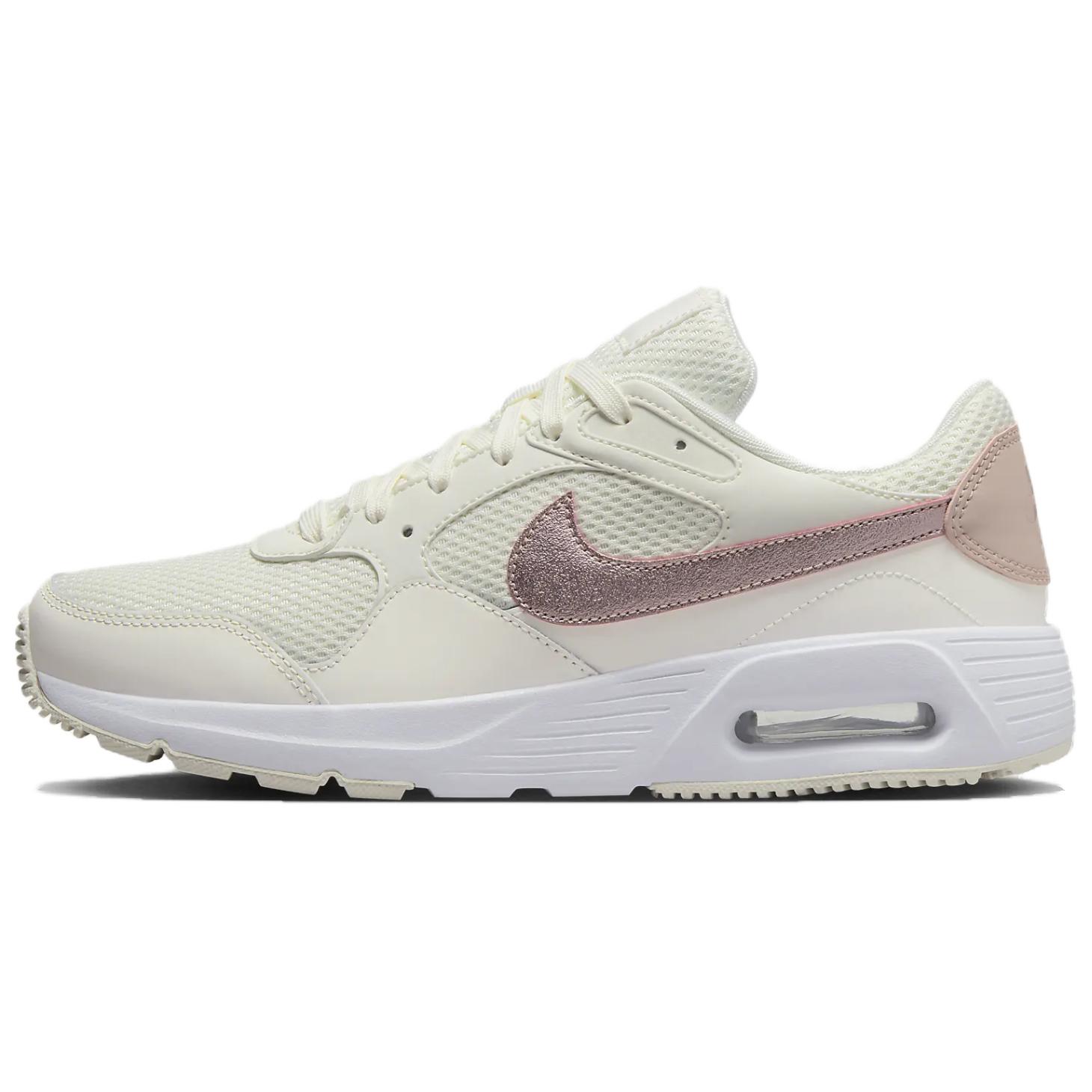 

Nike Air Max SC Low top Casual Running Shoes Women s Beige DV6842-100 36