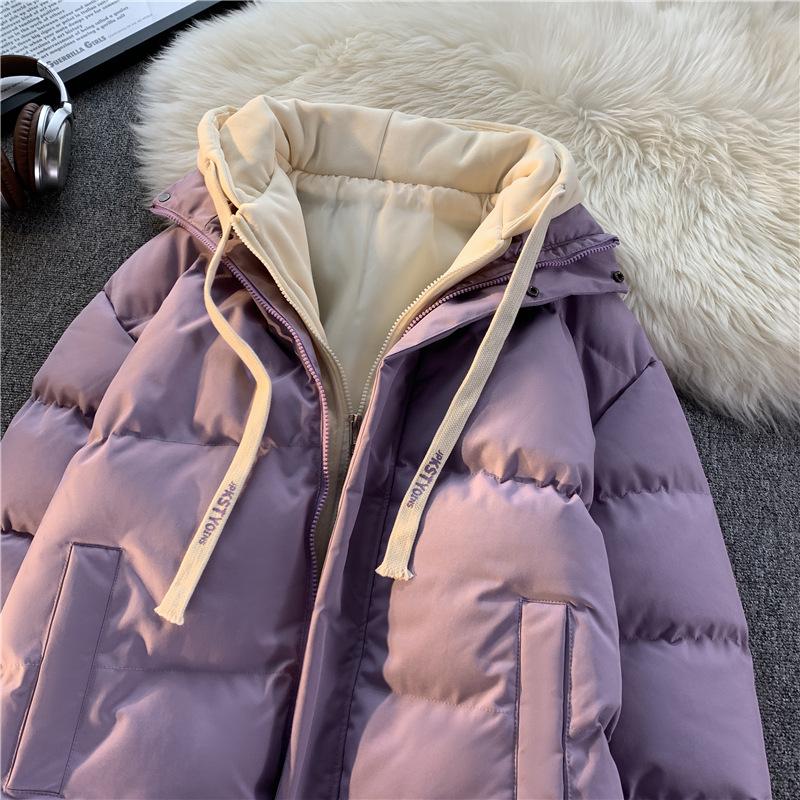 

Мужская повседневная короткая хлопковая куртка в стиле кэжуал, теплая зимняя куртка M