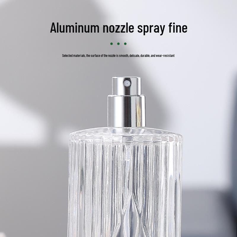 150ML Vertical Stripe Glass Perfume Atomizer Bottle
