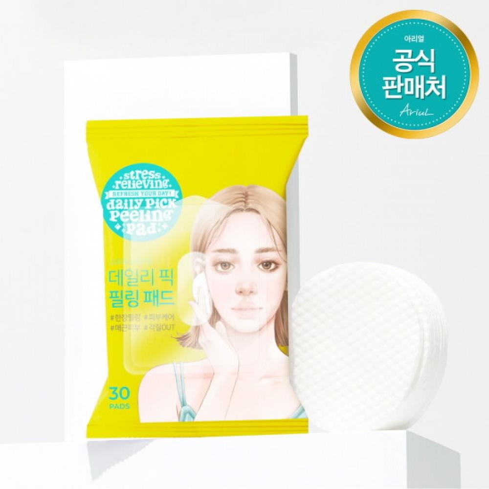Ariul Stress Relieving Daily Pick Peeling Pad 30 Sheets