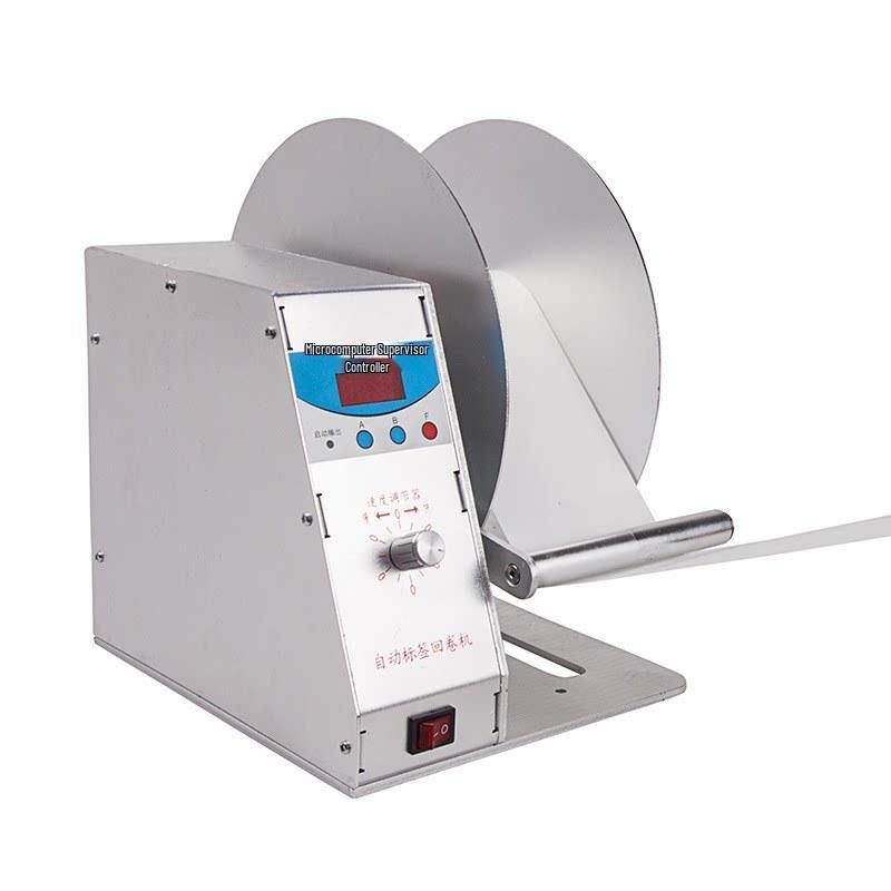 

Automatic Label Rewinder for Stickers, Barcode, Clothing Tags, and Wash Care Labels Others