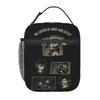 Ashley And Andrew The Coffin Of Andy And Leyley Insulated Lunch Bag for Kids School Cooler Thermal Food Box Tote Lunch Boxes
