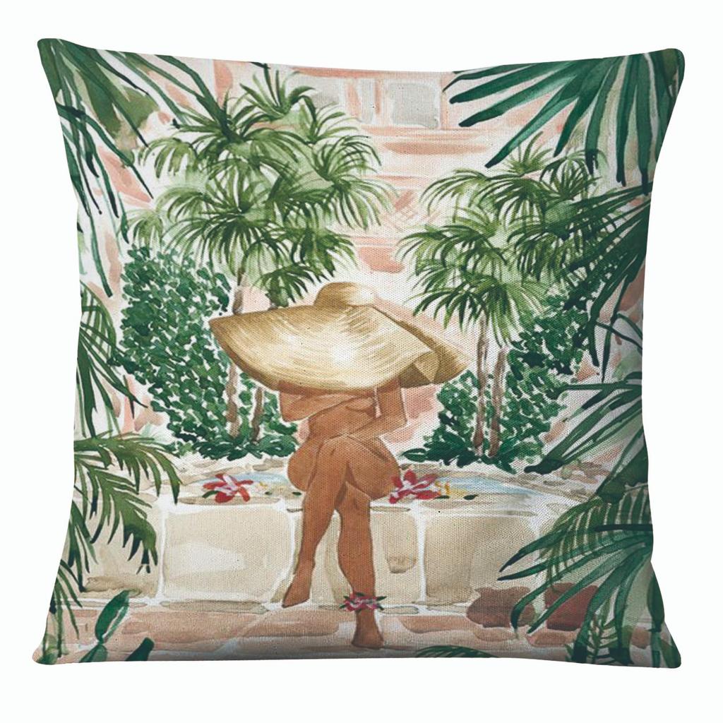 Home Pillow Call Me By Your Name Oil Painting Printing Pillowcase Watercolor Illustration Cushion Pillow