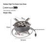 Portable Folding Butane Gas Stove: 5-Core High-Fire for Camping, Boiling, and Cooking Hot Pot