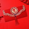 2pcs Chinese Style New Year Red Envelope with Tassels Red Pocket  Chinese New Year
