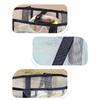 Toiletry Bag Shower Bag Swimming Bag Shower Caddy Bag Makeup Cosmetic Organizer Bag Double-Layers Beach Bag