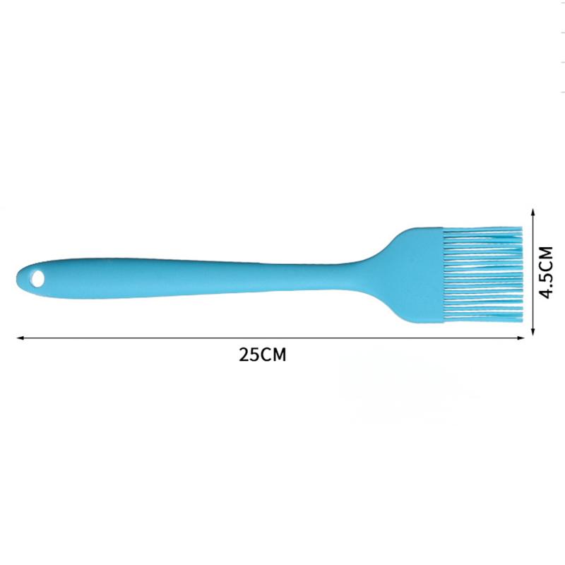 25cm Silicone Basting Brush Heat-Resistant Baking Brush Cooking Grilling Brush Cake Cream Bread Pastry Oil Brush Kitchen Gadget