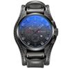 CURREN 8225 Men's Large Leather Strap Sports Watch Popular Men's