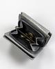 PTN WD2-VLCN-4499 Black Gray Leather Wallet