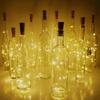 Wine Bottle Lights with Cork 10 Pack 2000 LED Battery Operated LED Fairy Mini String Lights for DIY Party Decor Christmas Halloween Wedding